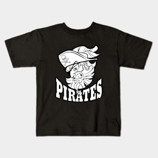 Pirate Mascot Kids T-Shirt